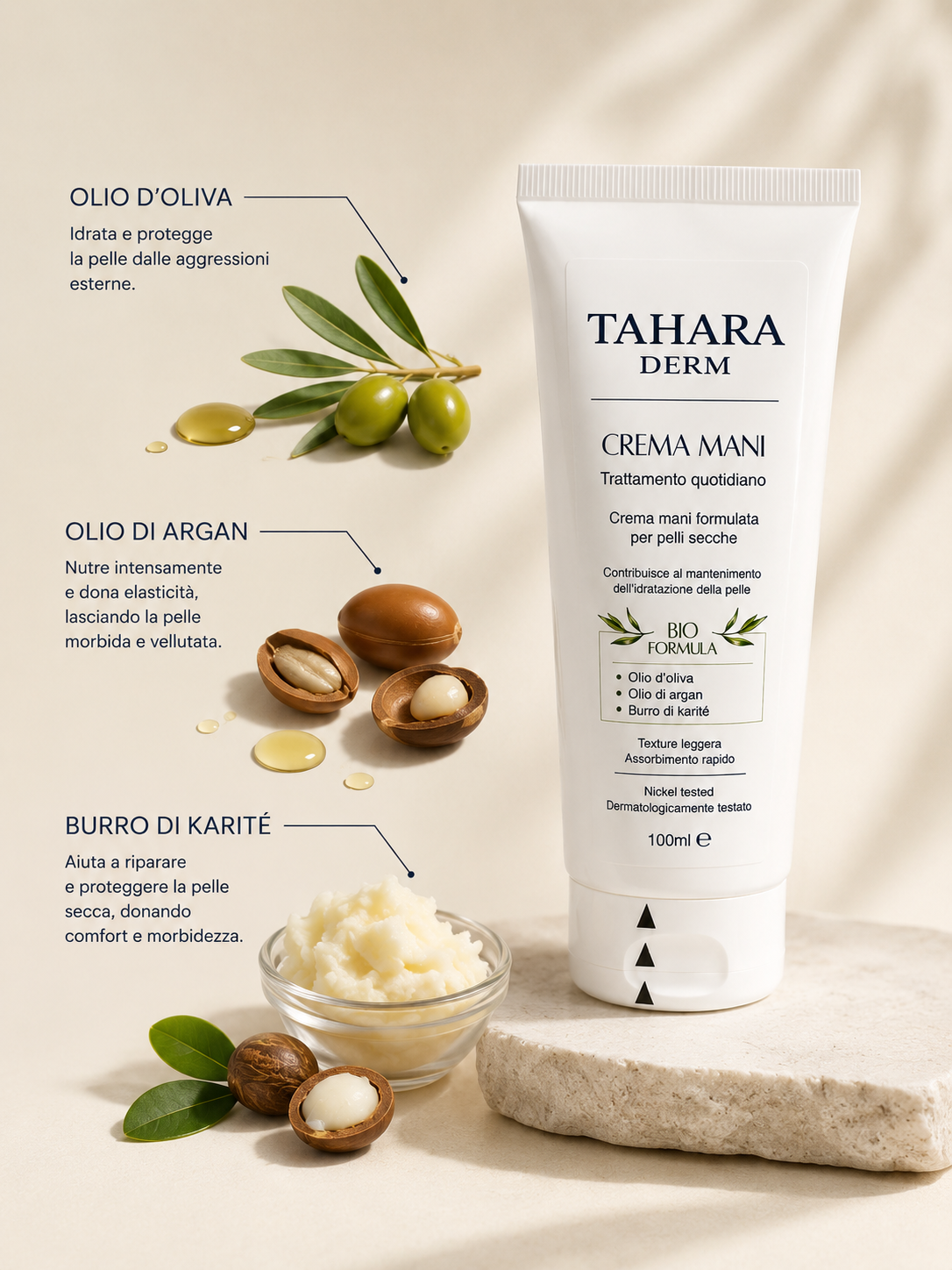 Tahara Derm Crema Mani Idratante